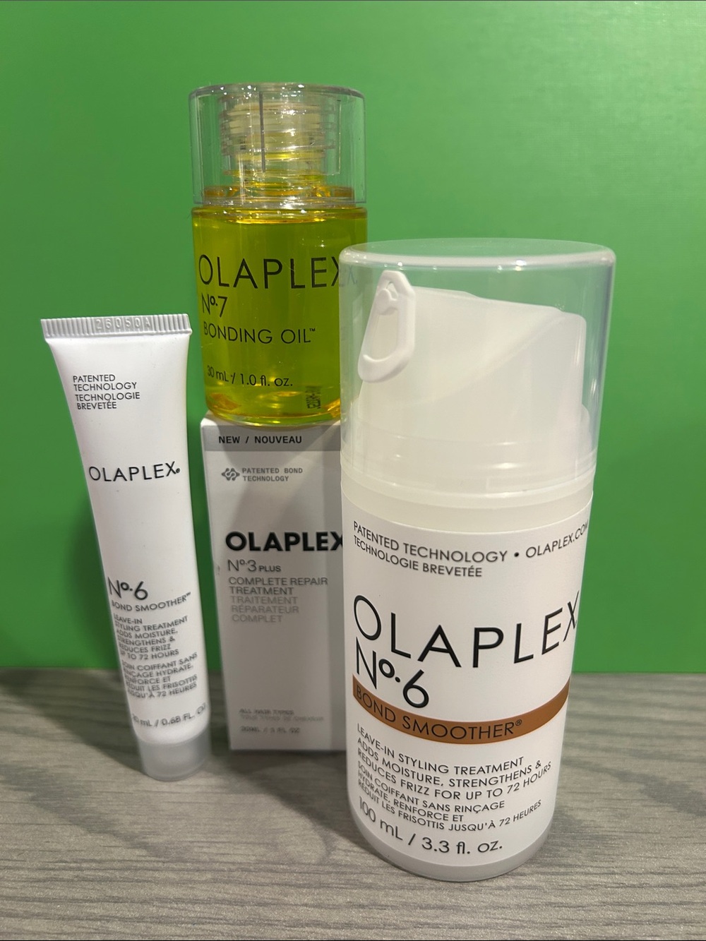 OLAPLEX No.6 & No.7 Full Size and Trial Size